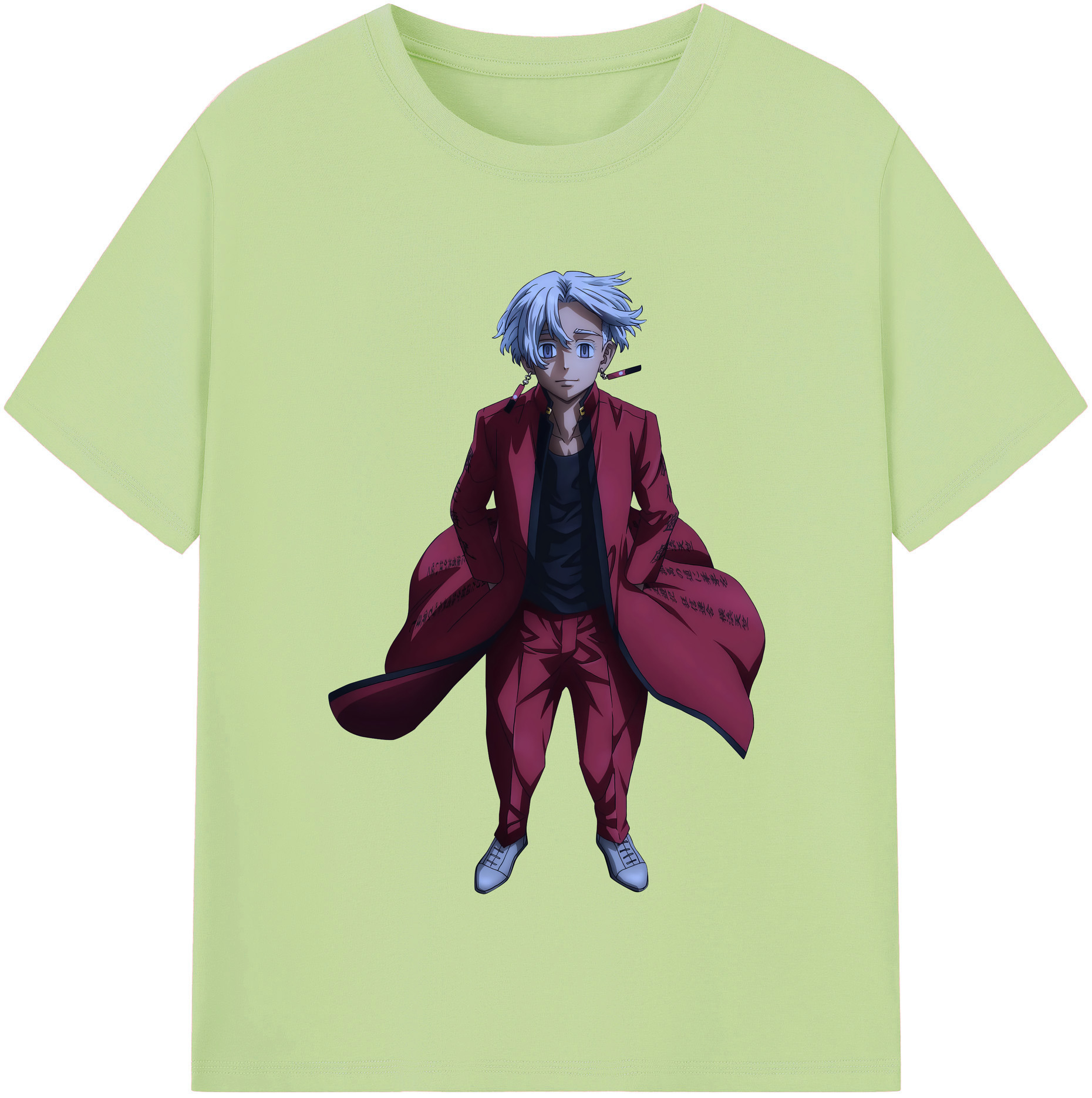 （画像用） 東京リベンジャーズ Tokyo Revengers 綿100％半袖Tシャツ（フロントプリント）